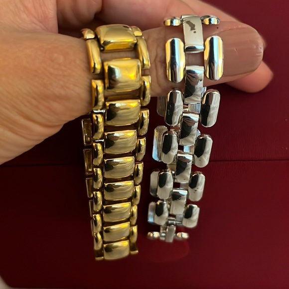 Stunning Link Bracelets Trifari Napier - Picture 3 of 8